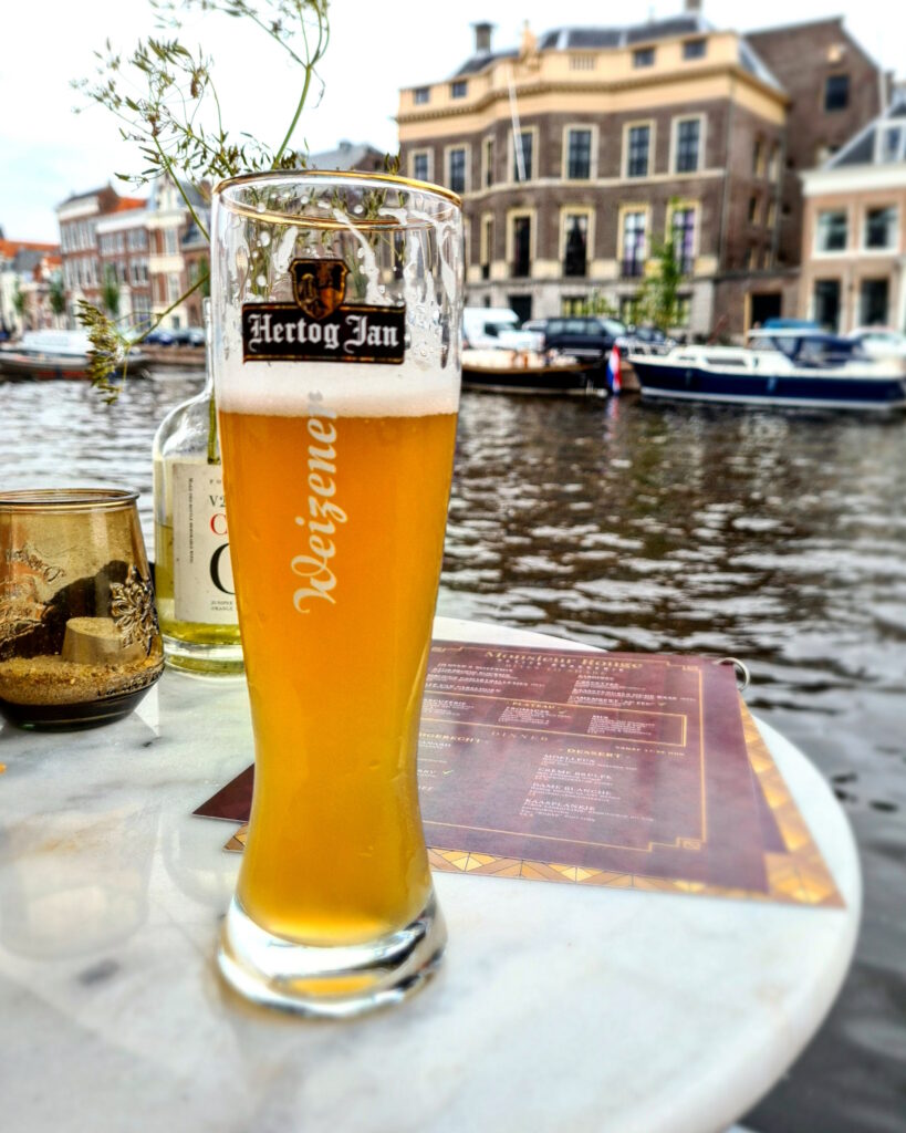 Monsieur Rouge is one of five fabulous terraces on Haarlem's Spaarne River.